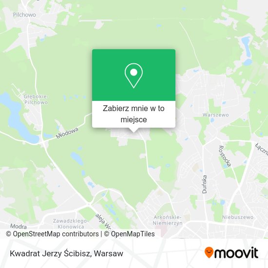 Mapa Kwadrat Jerzy Ścibisz