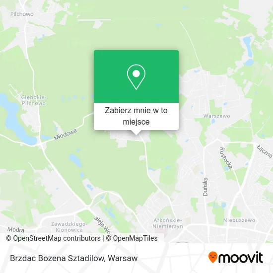 Mapa Brzdac Bozena Sztadilow