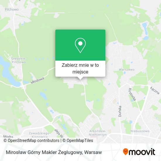 Mapa Mirosław Górny Makler Żeglugowy