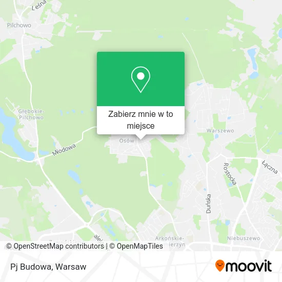 Mapa Pj Budowa