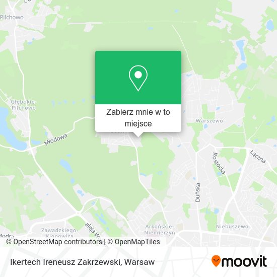 Mapa Ikertech Ireneusz Zakrzewski