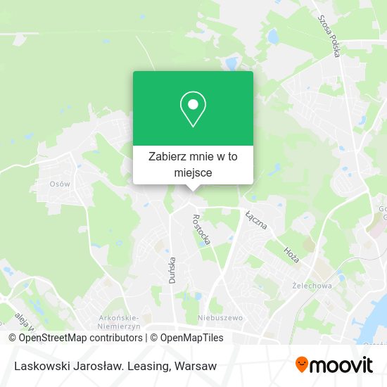 Mapa Laskowski Jarosław. Leasing