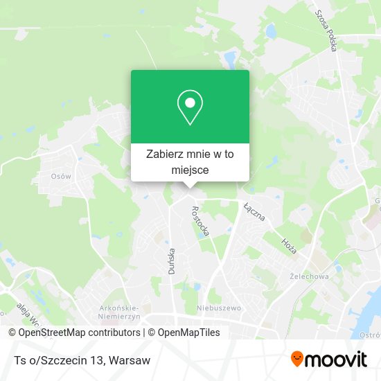 Mapa Ts o/Szczecin 13