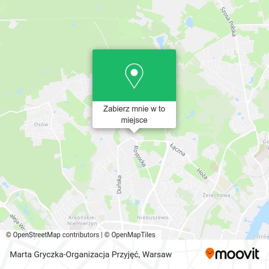 Mapa Marta Gryczka-Organizacja Przyjęć