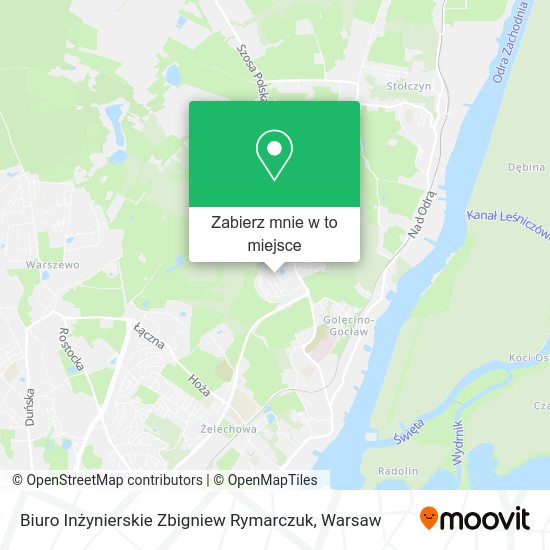 Mapa Biuro Inżynierskie Zbigniew Rymarczuk