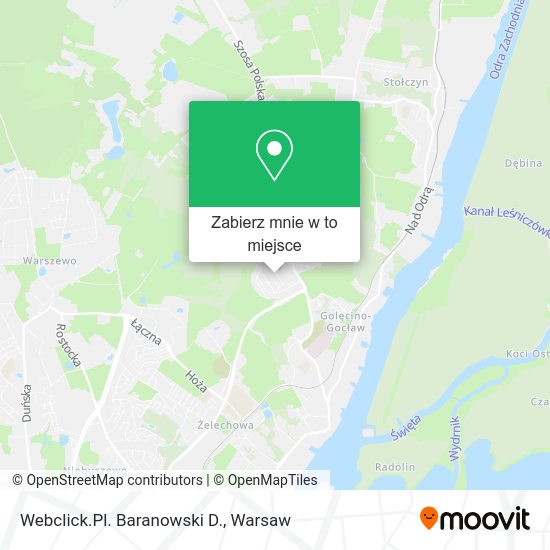 Mapa Webclick.Pl. Baranowski D.