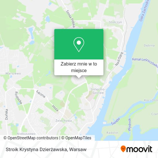 Mapa Stroik Krystyna Dzierżawska