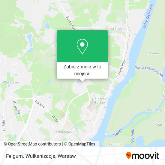 Mapa Felgum. Wulkanizacja