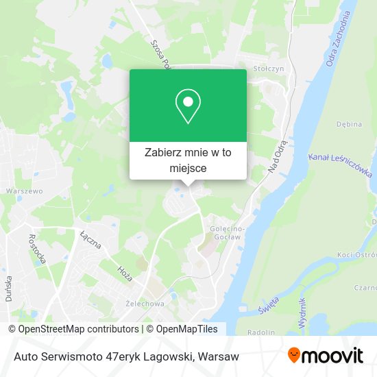 Mapa Auto Serwismoto 47eryk Lagowski