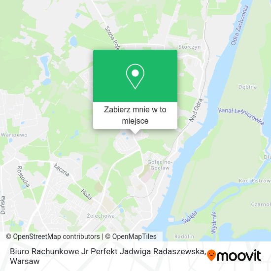 Mapa Biuro Rachunkowe Jr Perfekt Jadwiga Radaszewska