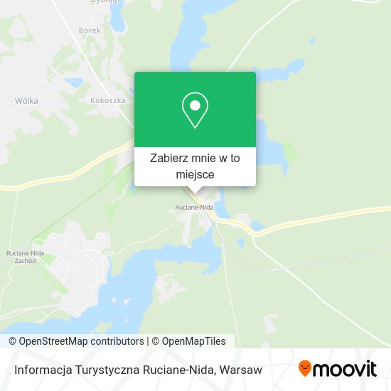 Mapa Informacja Turystyczna Ruciane-Nida