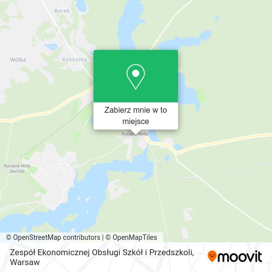 Mapa Zespół Ekonomicznej Obsługi Szkół i Przedszkoli