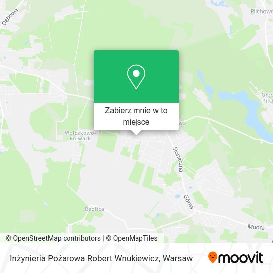 Mapa Inżynieria Pożarowa Robert Wnukiewicz