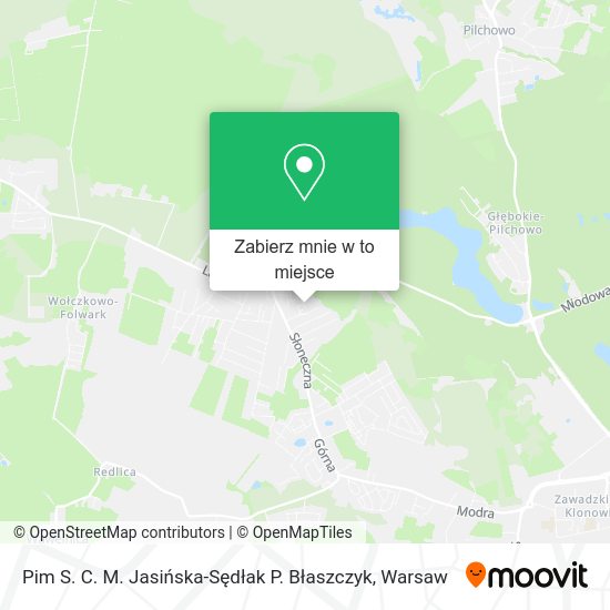 Mapa Pim S. C. M. Jasińska-Sędłak P. Błaszczyk