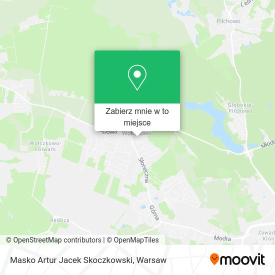 Mapa Masko Artur Jacek Skoczkowski