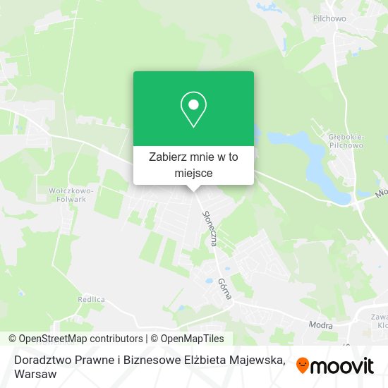 Mapa Doradztwo Prawne i Biznesowe Elżbieta Majewska