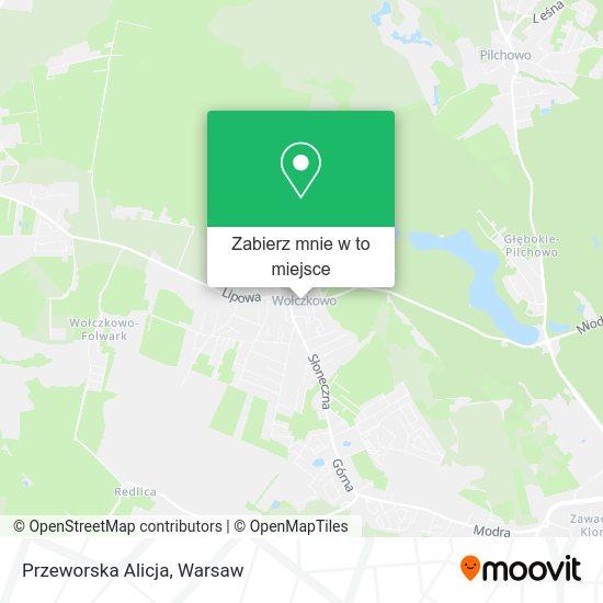 Mapa Przeworska Alicja