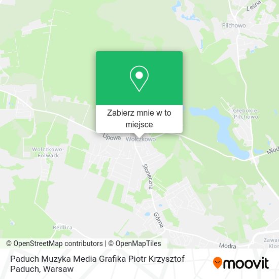 Mapa Paduch Muzyka Media Grafika Piotr Krzysztof Paduch