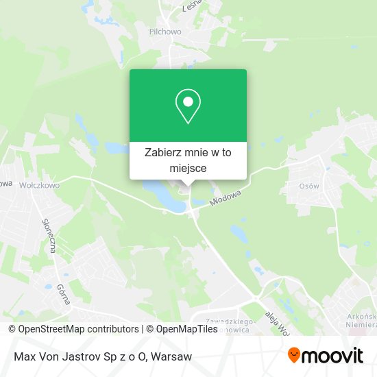 Mapa Max Von Jastrov Sp z o O