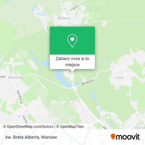 Mapa św. Brata Alberta