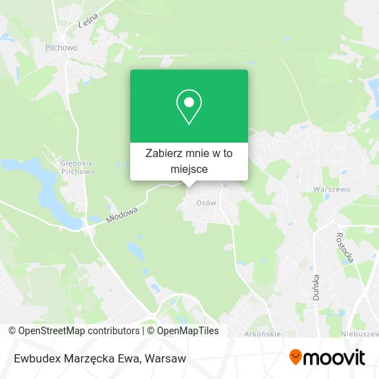 Mapa Ewbudex Marzęcka Ewa