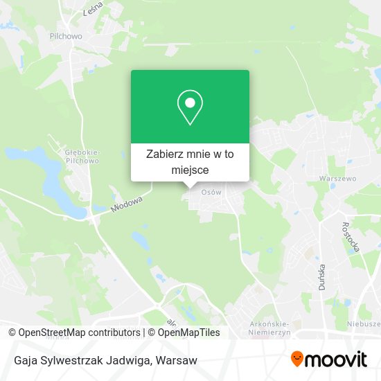 Mapa Gaja Sylwestrzak Jadwiga