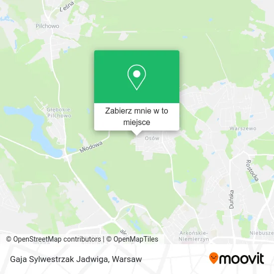 Mapa Gaja Sylwestrzak Jadwiga