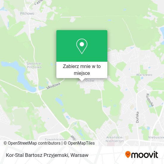 Mapa Kor-Stal Bartosz Przyjemski