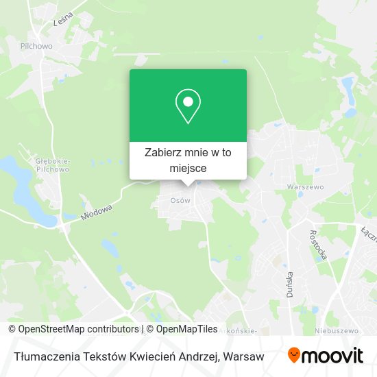 Mapa Tłumaczenia Tekstów Kwiecień Andrzej