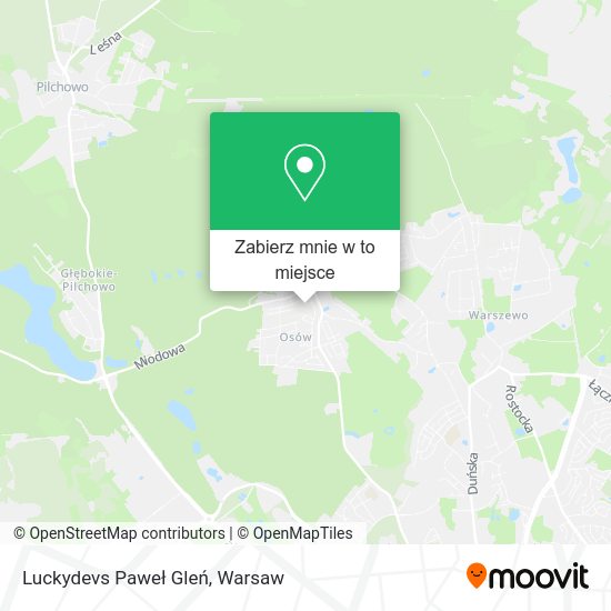 Mapa Luckydevs Paweł Gleń