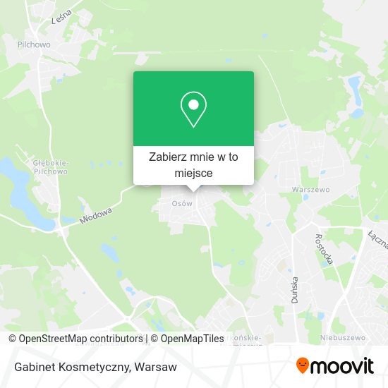 Mapa Gabinet Kosmetyczny