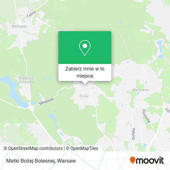 Mapa Matki Bożej Bolesnej