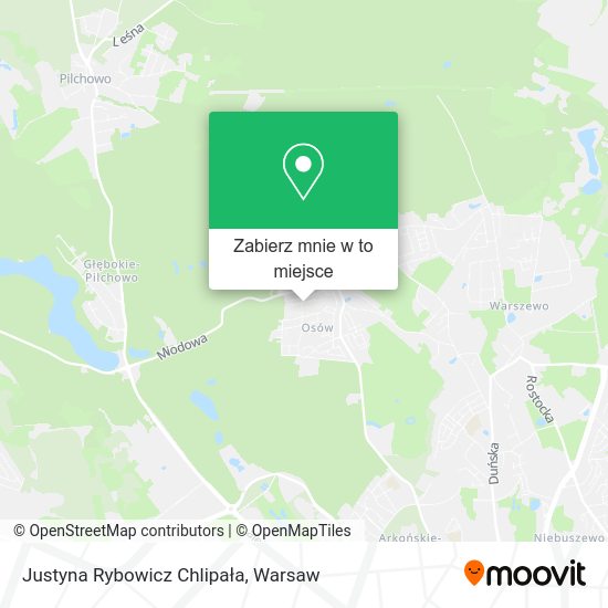 Mapa Justyna Rybowicz Chlipała