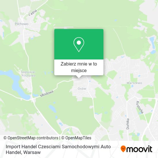 Mapa Import Handel Czesciami Samochodowymi Auto Handel