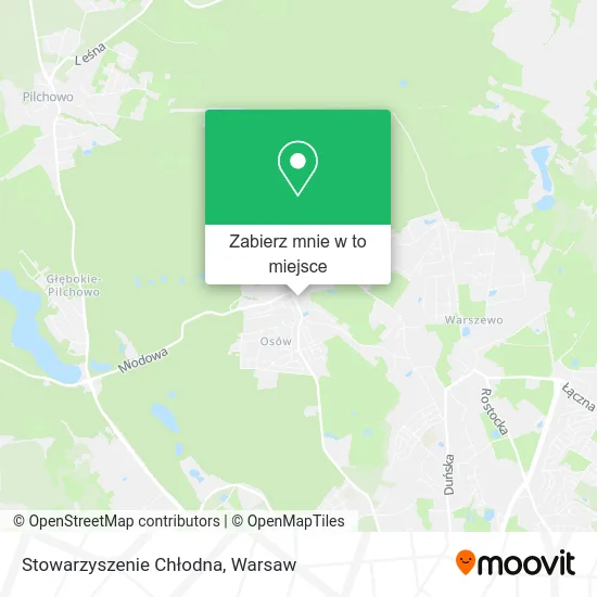 Mapa Stowarzyszenie Chłodna