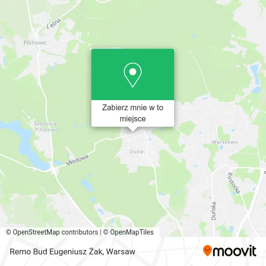 Mapa Remo Bud Eugeniusz Żak