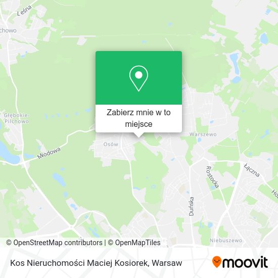 Mapa Kos Nieruchomości Maciej Kosiorek