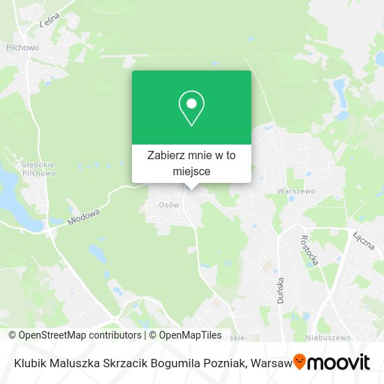 Mapa Klubik Maluszka Skrzacik Bogumila Pozniak