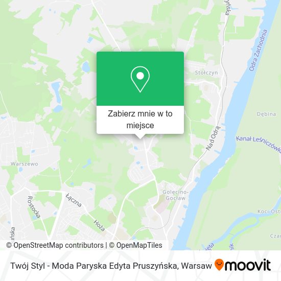 Mapa Twój Styl - Moda Paryska Edyta Pruszyńska