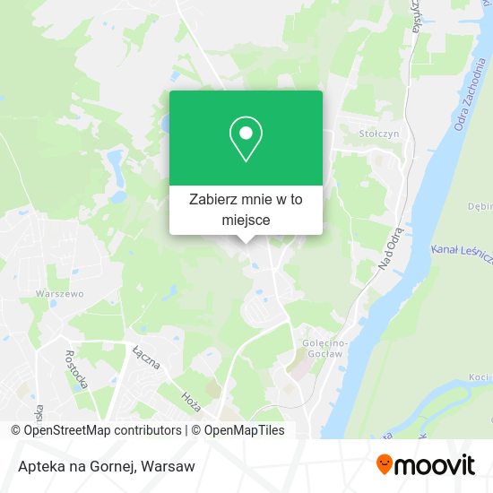 Mapa Apteka na Gornej