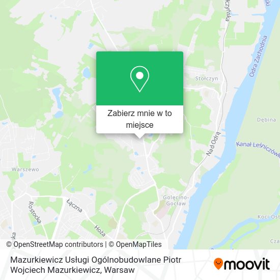 Mapa Mazurkiewicz Usługi Ogólnobudowlane Piotr Wojciech Mazurkiewicz