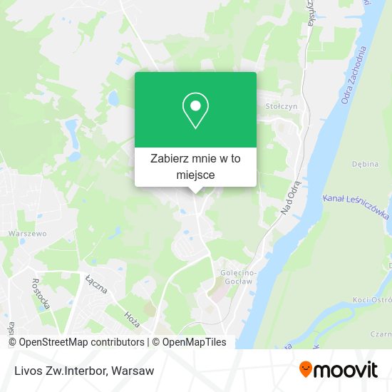 Mapa Livos Zw.Interbor