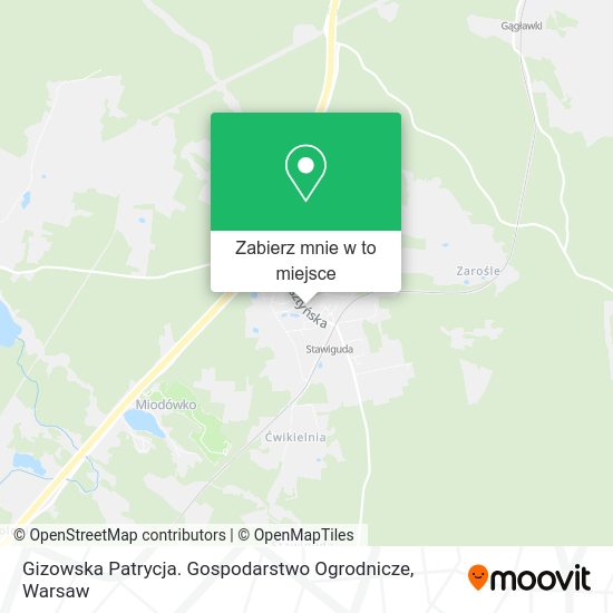 Mapa Gizowska Patrycja. Gospodarstwo Ogrodnicze