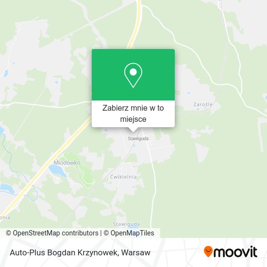 Mapa Auto-Plus Bogdan Krzynowek