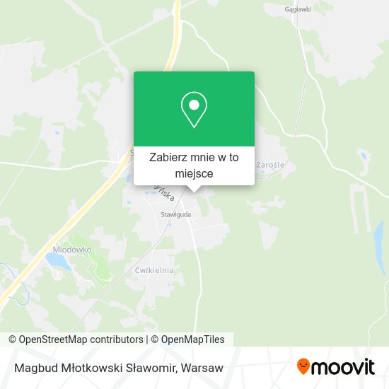 Mapa Magbud Młotkowski Sławomir