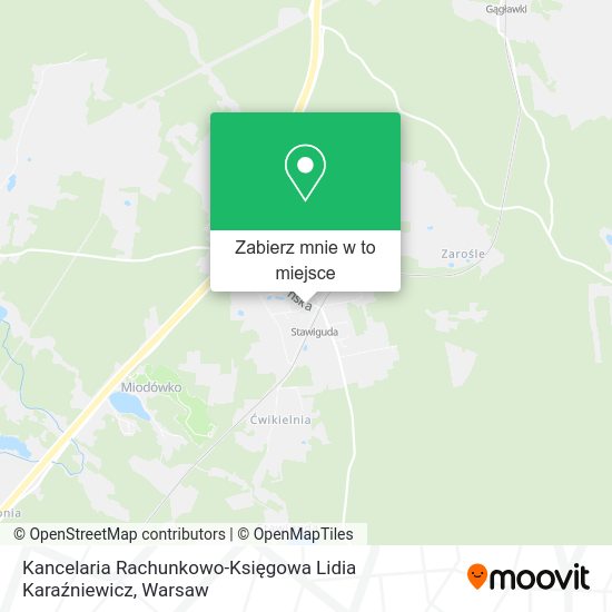 Mapa Kancelaria Rachunkowo-Księgowa Lidia Karaźniewicz