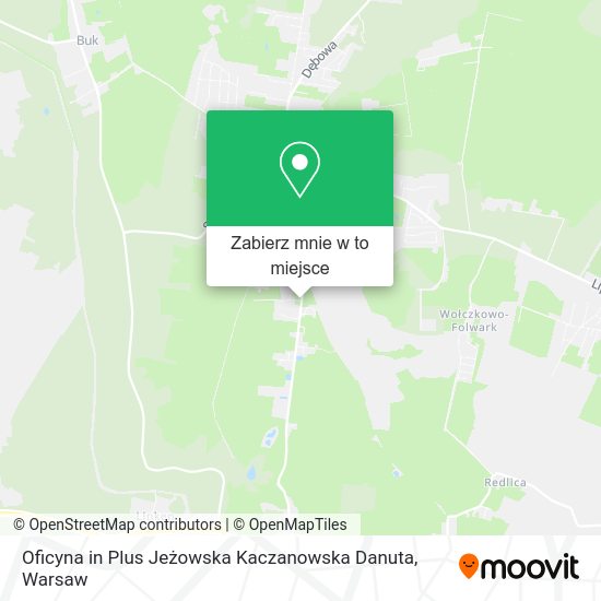 Mapa Oficyna in Plus Jeżowska Kaczanowska Danuta