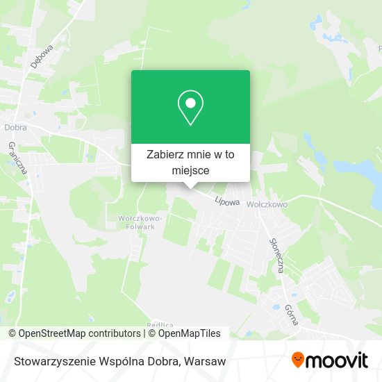 Mapa Stowarzyszenie Wspólna Dobra