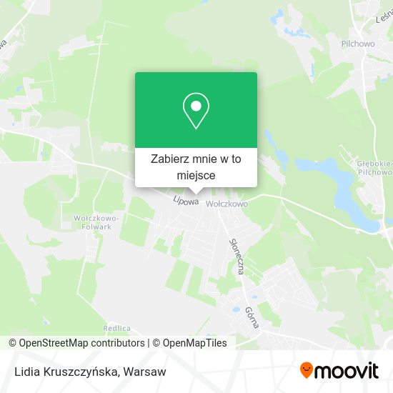 Mapa Lidia Kruszczyńska