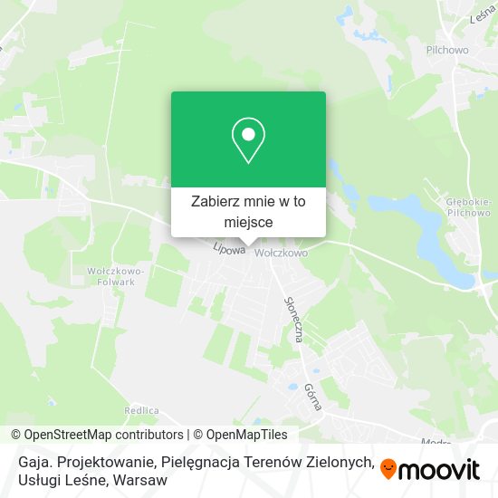 Mapa Gaja. Projektowanie, Pielęgnacja Terenów Zielonych, Usługi Leśne